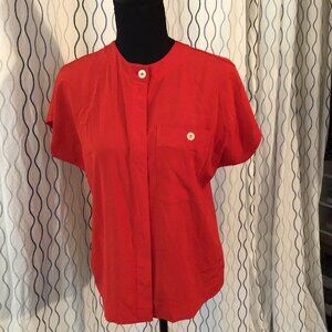 Red Liz Claiborne Dress shirt